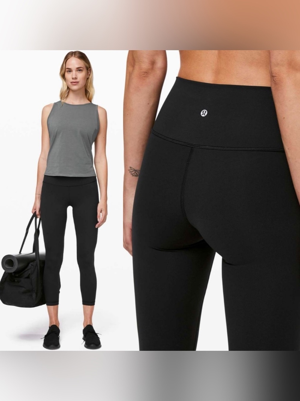 Lululemon Wunder Under High-Rise Leggings Tights | Size 6